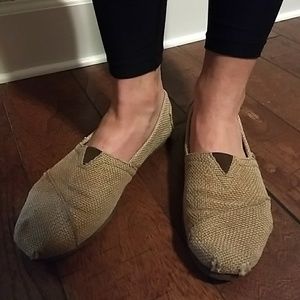 Burlap toms